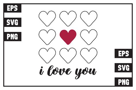 I Love You Graphic By Creative Group · Creative Fabrica