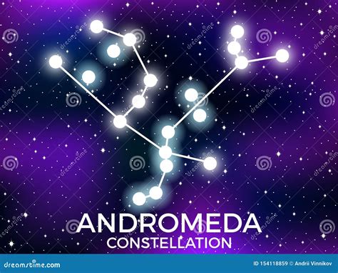 Andromeda Constellation Royalty Free Stock Photo