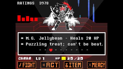 Inverted Fate Mettaton Spiral Battle Normal Route Youtube
