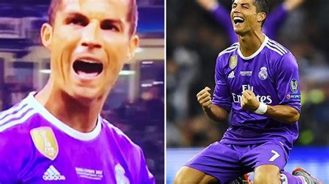Real Madrid Star Cristiano Ronaldo Shouted One Chance Bang As He