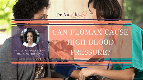 Can Flomax Cause High Blood Pressure Dr Nicolle