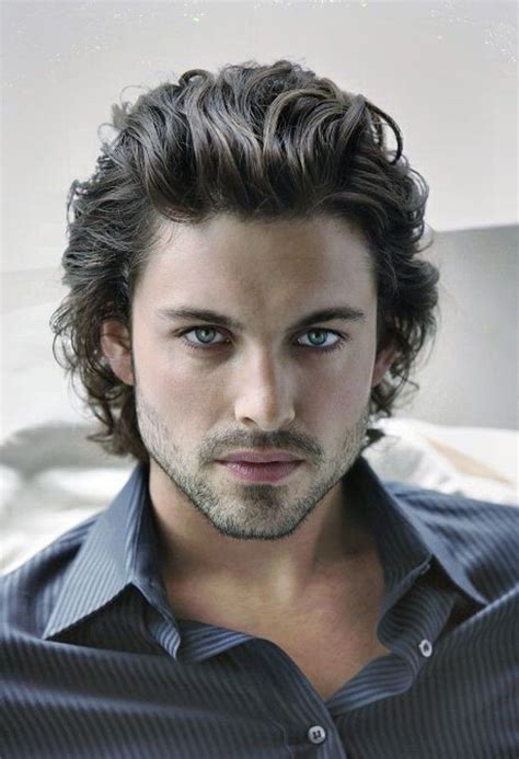 Long Curly Hairstyles Men Mens Hairstyles And Haircuts Ideas Wavy Hair Men Curly Hair Men