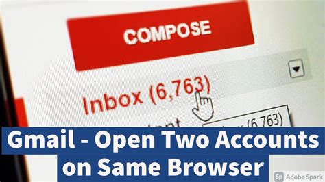 Gmail Opening Two Gmail Accounts In A Single Browser Trick And