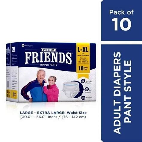 pull ups friends adult diaper pants premium large at rs 500 pack in pondicherry