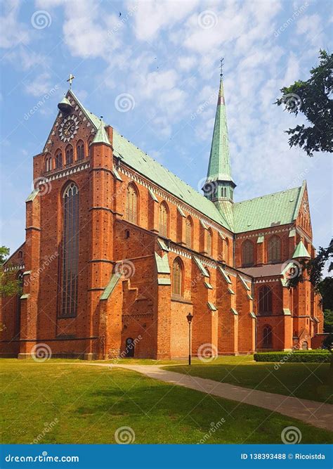 A Brick Gothic Church Stock Photo Image Of Tower Wall 138393488