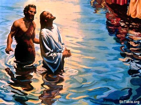 Water Fast And Feast John The Baptist Bible Art Jesus Baptised