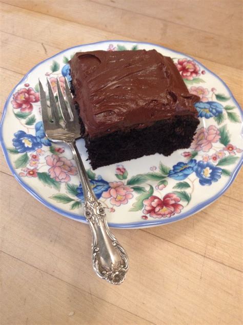 Ina Garten S Chocolate Cake With Mocha Frosting From Make It Ahead It