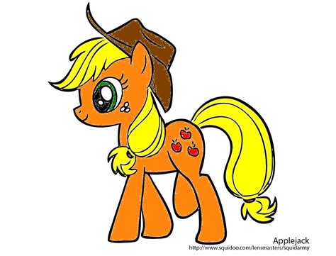 Applejack Applejack The Pony Fan Art 34429769 Fanpop