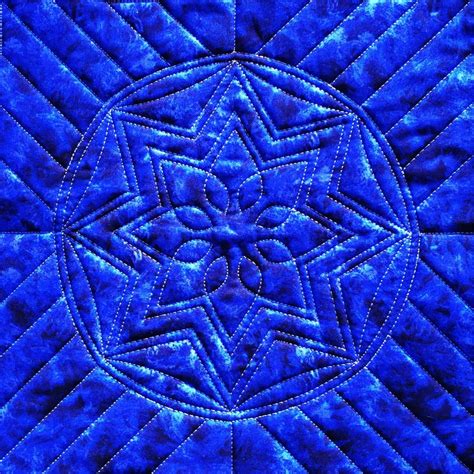 Quilted Star Block Project By Leonie West Sew Steady Westalee