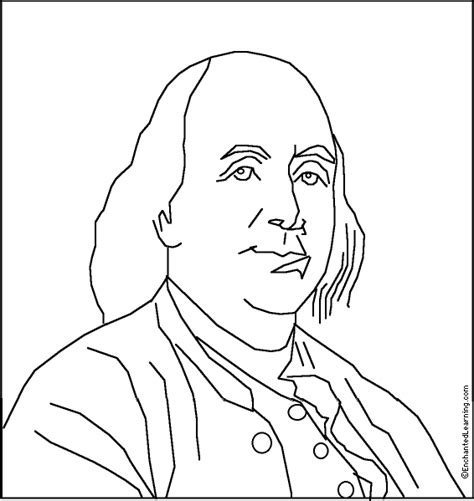 Benjamin Franklin Coloring Page - Coloring Home