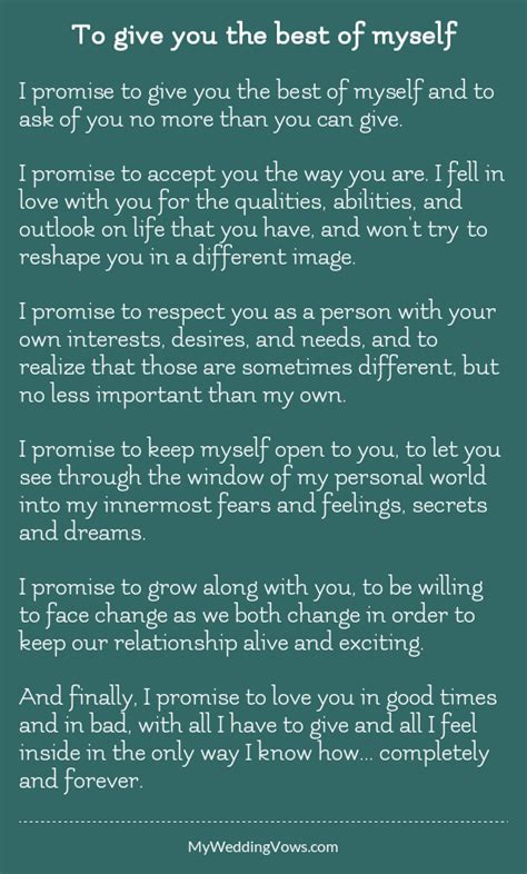 Do you need to learn the irregular verbs in english? To give you the best of myself | Wedding vows, Wedding and ...