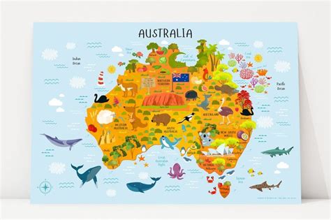 Are You Looking For A Perfect Interactive Map Of Australia For Kids To