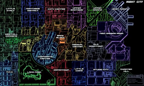 Cyberpunk 2077 © 2020 cd projekt s.a. Cyberpunk Map - Cyberpunk 2077 In-Game Map Leak Shows ...
