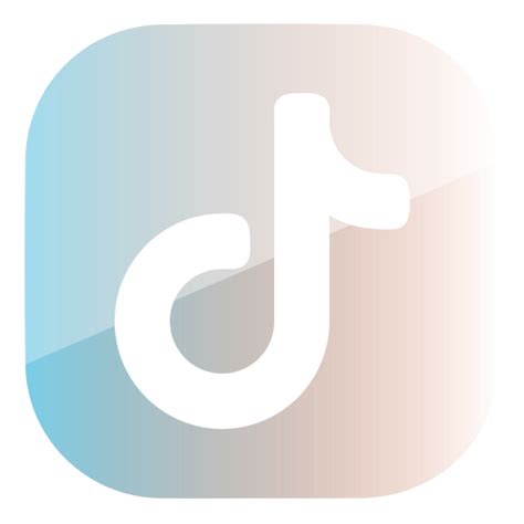 Tiktok Tik Tok Logo Free Icon Of Social Media Logos Degraded
