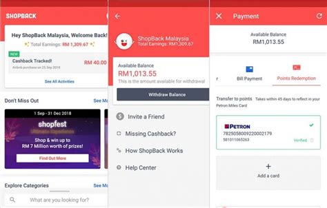 Malaysia petrol card point redemption program system. Tunai di ShopBack kini boleh ditukar ke mata ganjaran ...