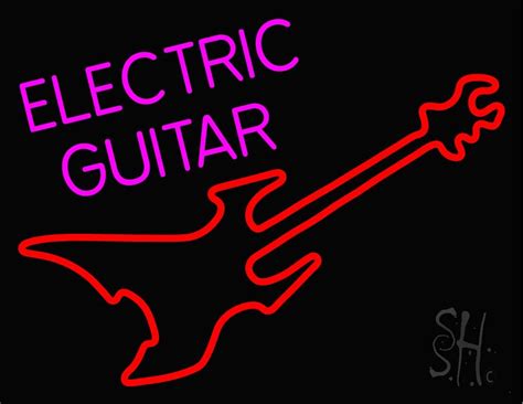 Electric Guitar Led Neon Sign Guitar Neon Signs Everything Neon