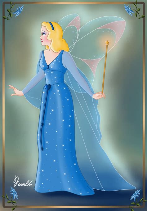 Blue Fairy By Fernl On Deviantart Blue Fairy Disney Art Disney