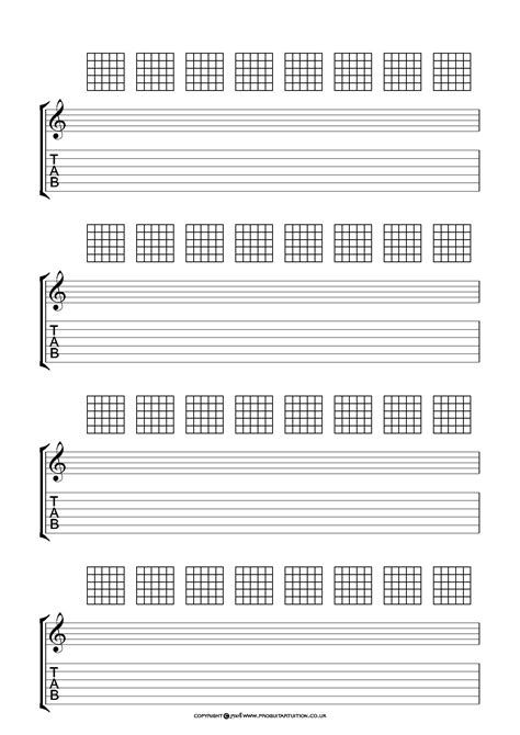 Guitar students find our tab much more helpful than most free printable blank six string guitar tab music paper download for writing out your tablature notation. blank chord sheets - Google Search | Guitar tabs, Guitar chord sheet, Guitar tabs songs
