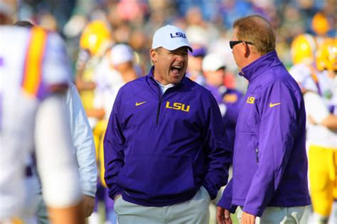LSU Football Vacates All Wins From Les Miles Now Ineligible