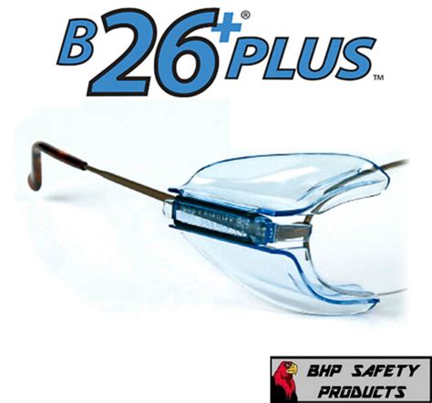 b26 side shields for rx glasses safety eyewear eye protection ansi z87 1 2 pr ebay