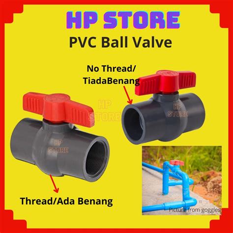 15mm 20mm And 25mm Pvc Ball Valve Compact Ball Valve Pvc Stop Cock Stop Valve Socket End Or