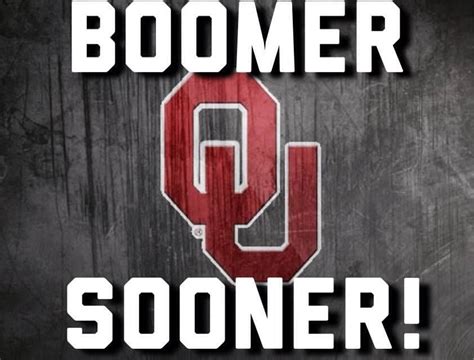 Lets Go Oklahoma Oklahoma Football University Of Oklahoma Oklahoma
