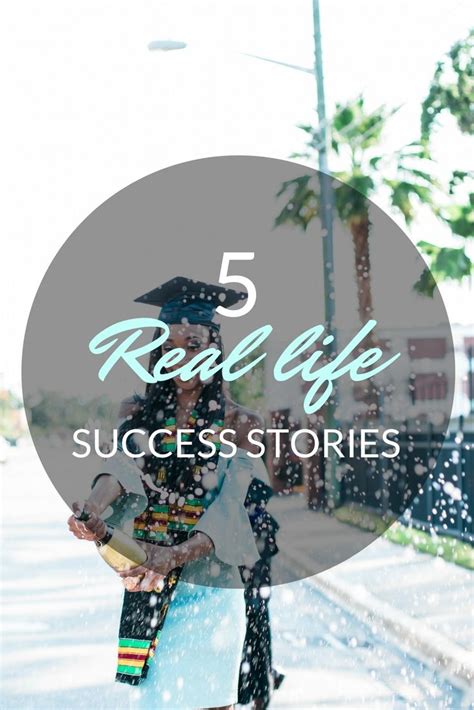 Real Life Success Stories Dont Be Afraid To Fail You Are Your
