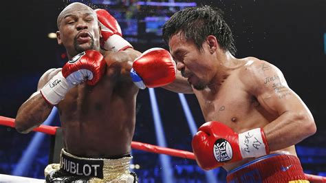 Photos Floyd Mayweather Vs Manny Pacquiao Fight Of The Century Best Moments Abc7 New York
