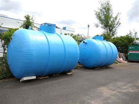 Geo Green White Frp Underground Water Storage Tanks Capacity 1000 L