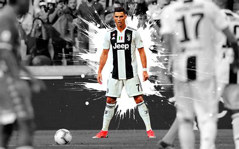 Cristiano Ronaldo 041 Juventus Fc Wlochy Serie A Tapety Na Pulpit