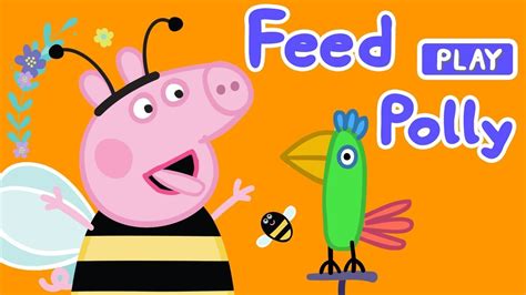 Peppa Pig App Polly Parrot Game Play Game For Kids Youtube