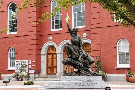 Beacon of Hope Statue in Cambridge, Maryland