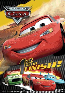 In vielen verschiedenen ausführungen und formaten, mit oder ohne rahmen erhältlich. 1st to the Finish!, The World of Cars 3D Poster - PopArtUK