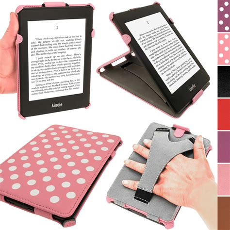 With an estimate of 6gb of space available, you should easily be able to fit over 7,000 ebooks on the device. PU Leather Stand Folio Case Cover Holder for Amazon Kindle ...