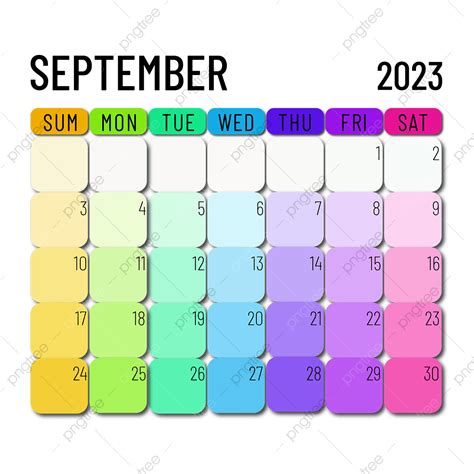 Desk Calendar 2023 Vector Hd Images September 2023 Month Calendar Desk