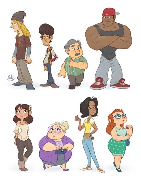 Modern Character Design Sheets You Need To See