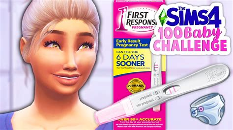 Pregnancy Test Results🤭 The Sims 4 100 Baby Challenge 33 Youtube