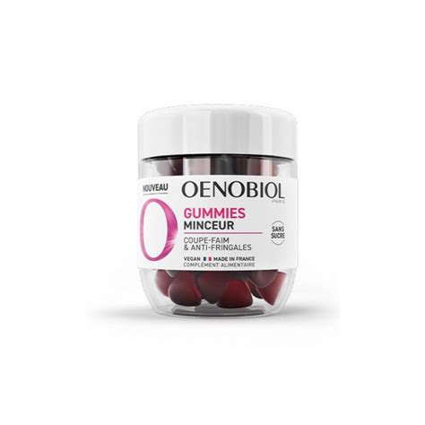 Oenobiol Minceur Coupe Faim And Anti Fringales 60 Gummies