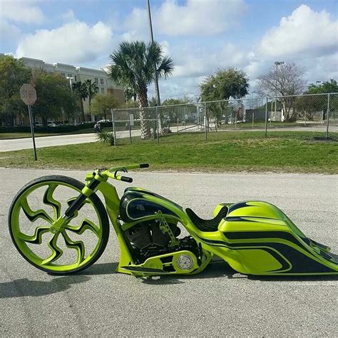Awesome Big Wheel Custom Motorcycle Paint Jobs Harley Bikes Custom
