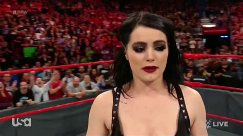Paige Retires From The Wwe On The Raw After Wrestlemania 34 Youtube
