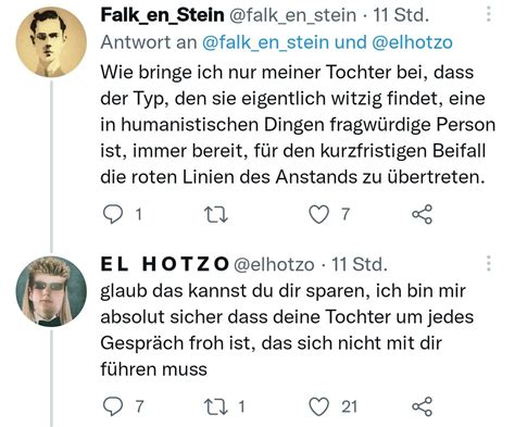 Falk en Stein on Twitter Traurige Nachricht für El Hotzo Nazis können aufhören Nazis zu sein