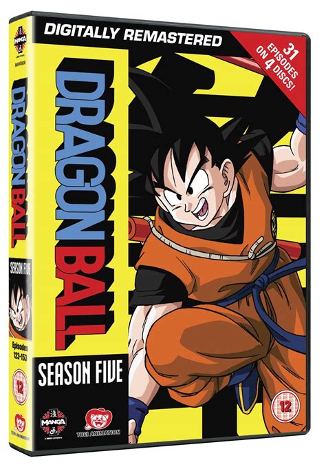 Dragon Ball Season Five Dvd Free Shipping Over £20 Hmv Store