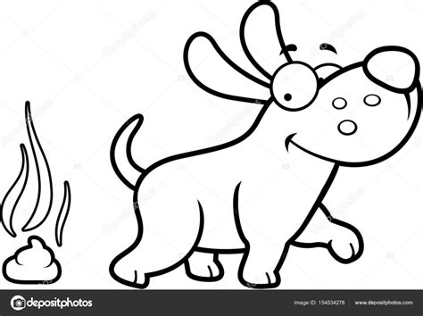 Caca De Perro De Dibujos Animados Vector De Stock Por ©cthoman 154534278