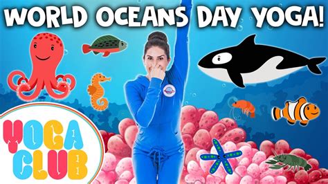World Oceans Day Yoga 🌊 Yoga Club Week 44 Cosmic Kids Yoga Youtube