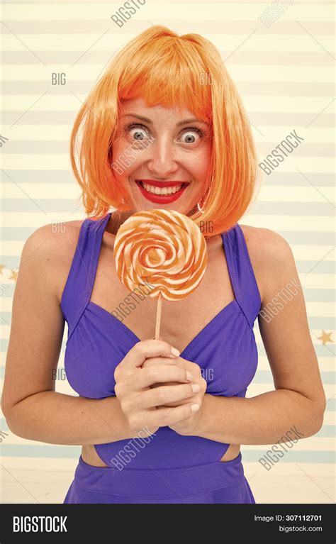 Cool Girl Lollipop Image And Photo Free Trial Bigstock