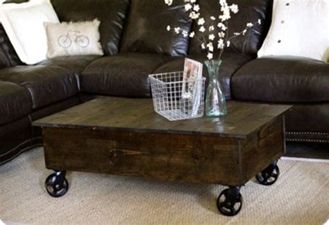 Coordinate with a modern office chair for a stylish and functional space. Rolling Cart Coffee Table