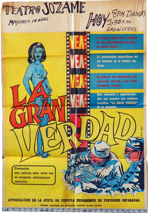 Sex Education Poster La Gran Verdad 265 X 38 Inches Go Flickr