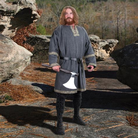 woolen viking tunic nordic costume