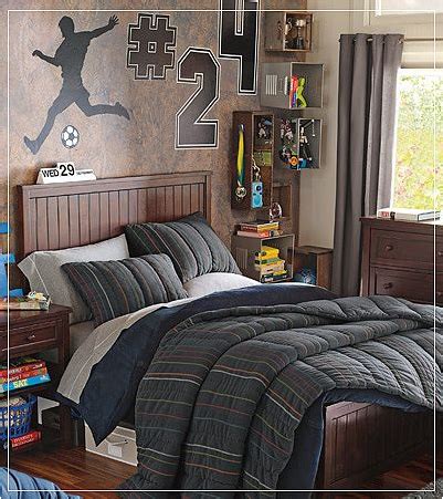 Here are some cool teen boy bedroom ideas. Key Interiors by Shinay: Teen Boys Sports Theme Bedrooms