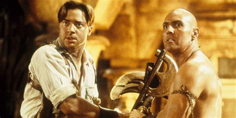 Fraser was comfortable at the mummy's helm, exchanging wit and flirtation with rachel weisz as he radiated that classic american pizzazz. The Mummy Has Brendan Fraser Film Easter Egg | Screen Rant